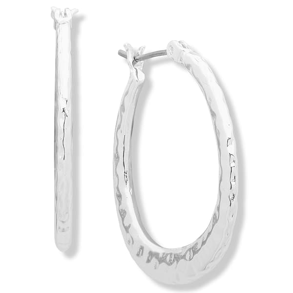 Nine West Silver-Tone Teardrop Earrings - image 