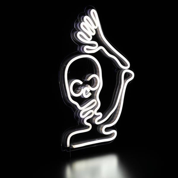 Northlight Seasonal 15in. LED Neon Skeleton Window Silhouette
