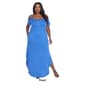 Plus Size White Mark Cold Shoulder Scoop Neck Maxi Dress - image 8