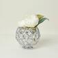 Elegant Designs&#8482; Elipse Crystal 3.75in. Circular Decorative Vase - image 2