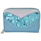 Womens Loungefly Elsa Glitter Sequin Zip Around Wallet - image 1