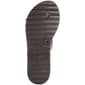 Womens Ashley Blue Black Flower Thong Sandals - image 5