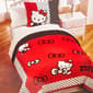 Hello Kitty All The Bows Quilt & Pillow Sham - image 1