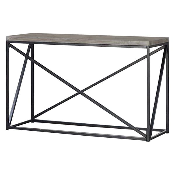 Coaster Rectangular Sofa Table - Sonoma Grey - image 