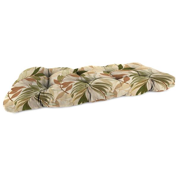 Jordan Manufacturing Oasis Nutmeg Wicker Settee Cushion - image 