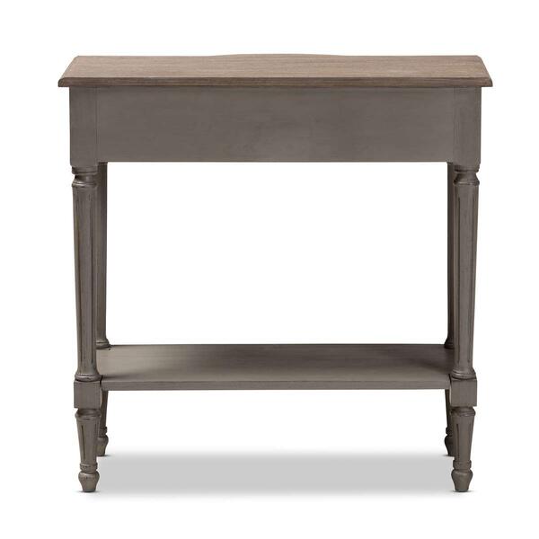Baxton Studio Noelle 1 Drawer Wood Console Table