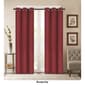 J&V Textiles Denver Embossed Blackout Grommet Curtain Panels - image 5