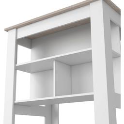 FM FURNITURE Brooklyn Antibacterial Kitchen Island