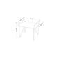 South Shore Slendel Brown Oak Coffee Table - image 7