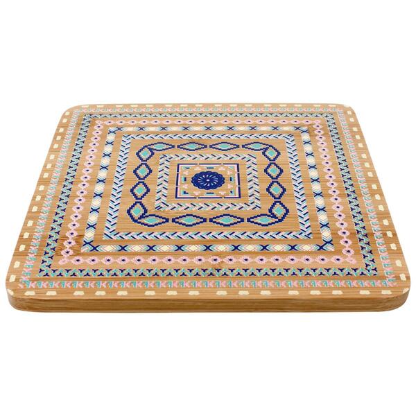 BergHOFF Bamboo Multi-Colored Trivets Set - image 