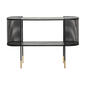 9th &amp; Pike® Oval Metal Wrapped Console Table - image 5