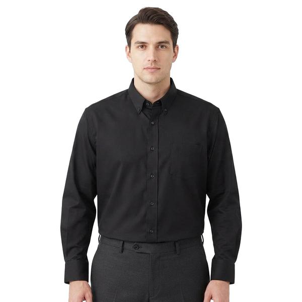 Mens Big & Tall Christian Aujard Solid Dress Shirt - image 