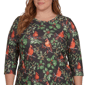 Plus Size Alfred Dunner Classics Cardinals On Branches Tee - image 5