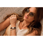 Womens Citizen® Eco-Drive L Bianca Grey Strap Watch - EW5622-09P - image 5
