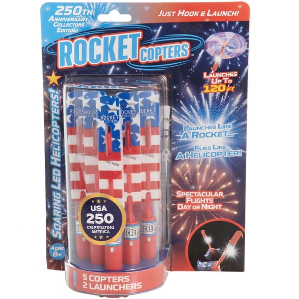As Seen On  TV Rocket Copters - image 