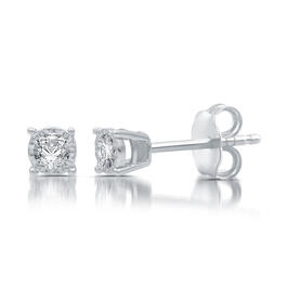 Diamond Classics&#8482; 10kt. White Gold 1/10ctw. Stud Earrings