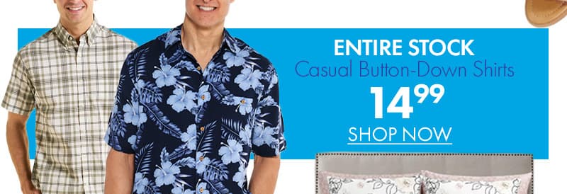 Mens Casual Button Downs