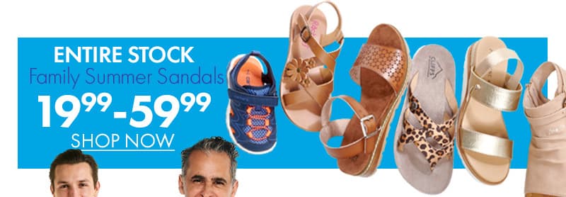 Sandals for the Family 