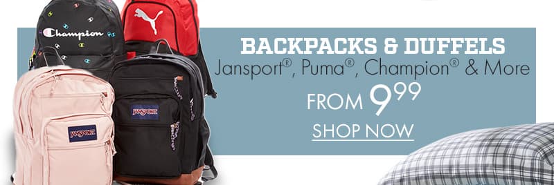 Backpacks  & Duffels