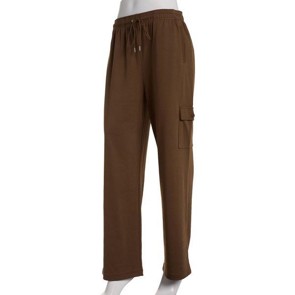 Plus Size Hasting & Smith Solid Cargo Pocket Knit Pants