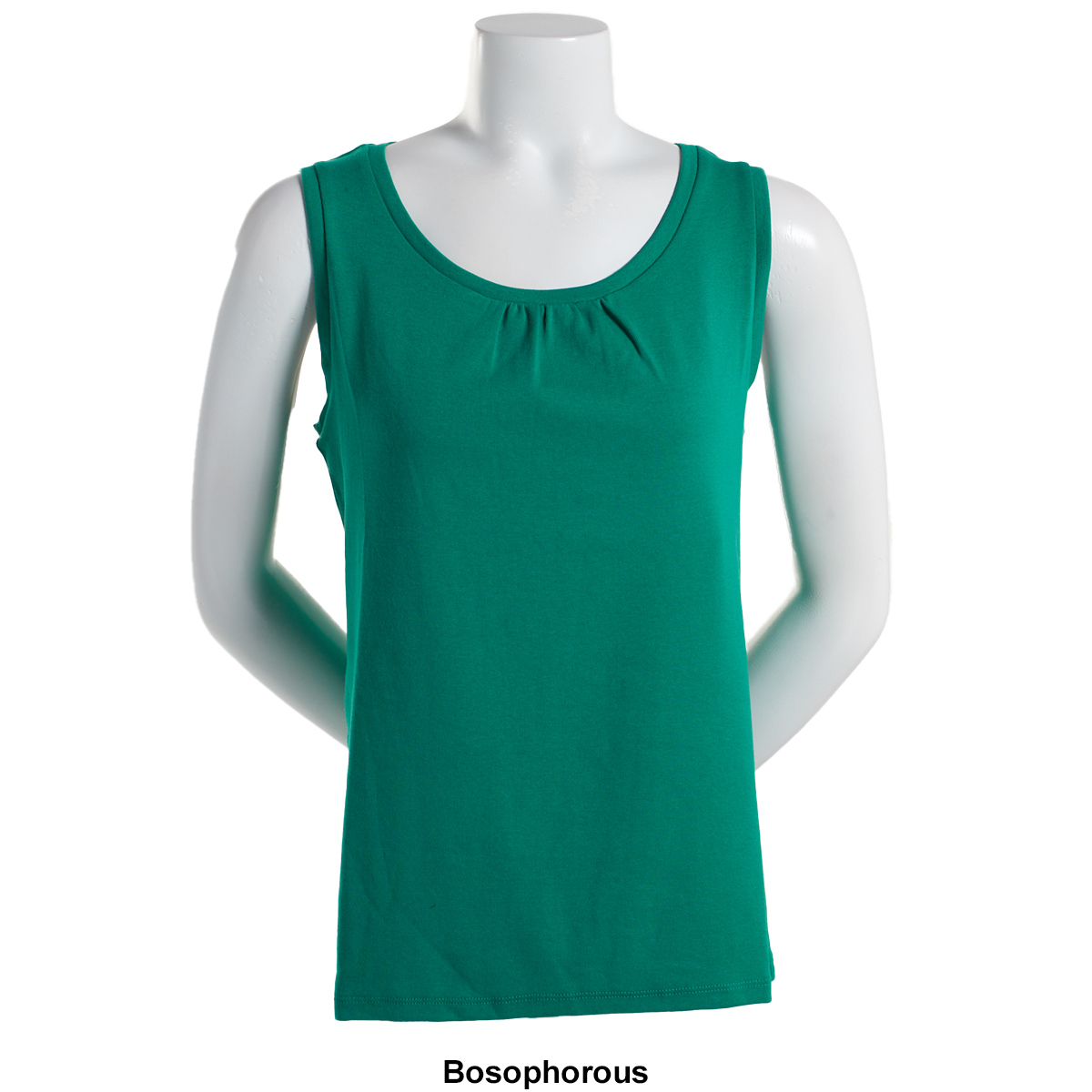 Womens Preswick & Moore(R) Cotton Spandex 1x1 Rib Tank Top