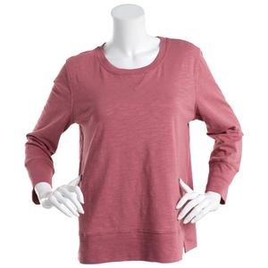Womens Preswick & Moore(R) 3/4 Sleeve Slub Tee