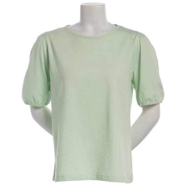 Petite Preswick & Moore(R) Short Banded Sleeve Tee alternate view