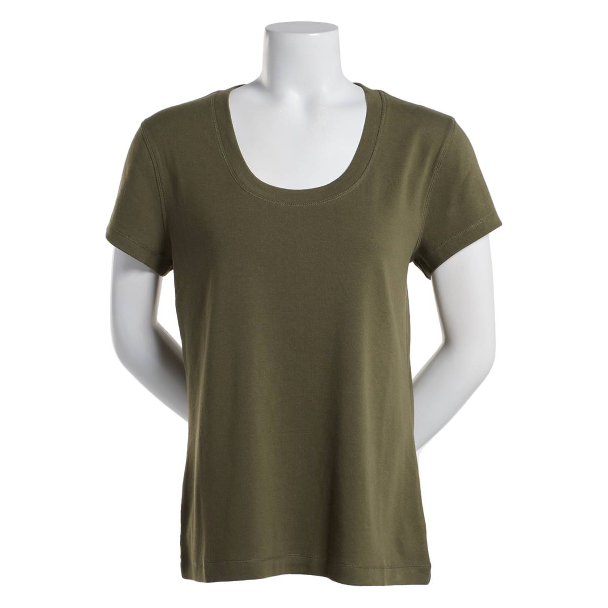 Women Preswick & Moore(R) Short Sleeve Scoop Neck Tee