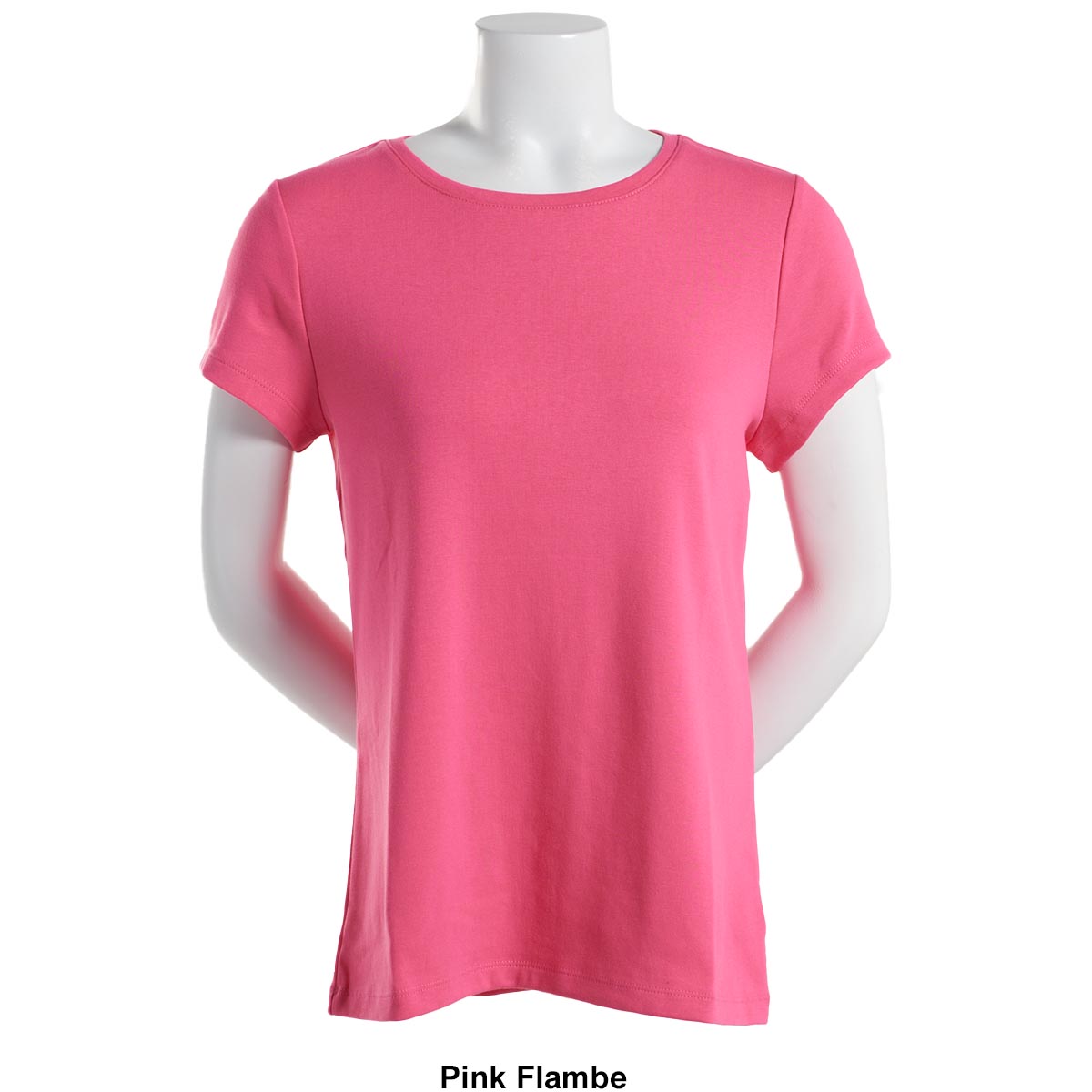 Womens Preswick & Moore(R) Short Sleeve Crew Neck Tee