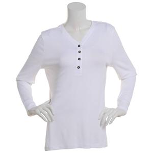 Womens Architect(R) Long Sleeve w/Functional Placket V-Neck Tee alternate view