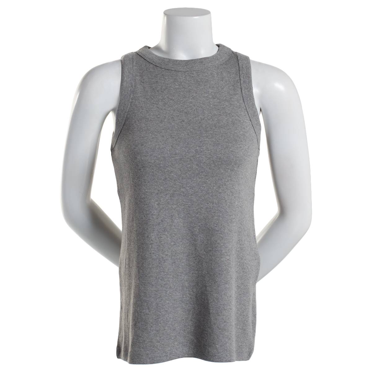 Womens Architect(R) 2x2 Rib High Neck Tank Top