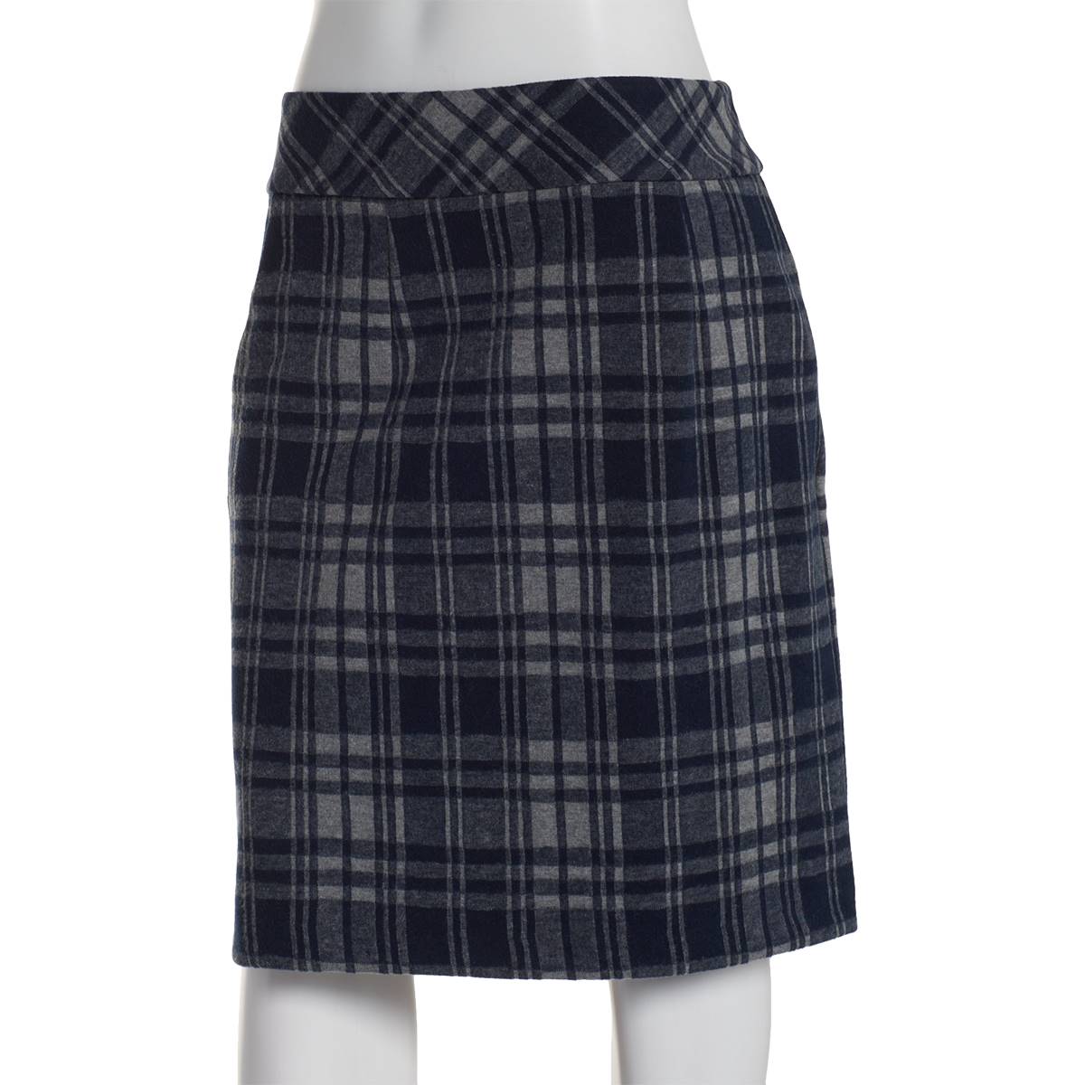 Womens Architect(R) Plaid Double Knit Plaid Skirt