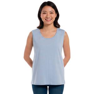 Womens Hasting & Smith Solid Scoop Neck Tank Top alternate view