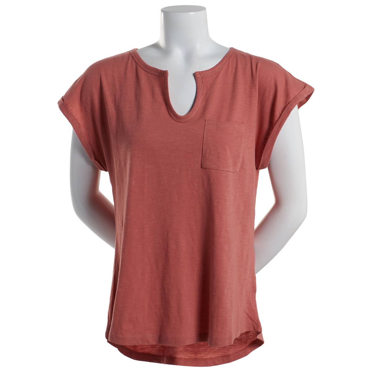 Architect Petite Architect R Extend Sleeve Split Neck 1 Pocket Tee Connecticut Post Mall