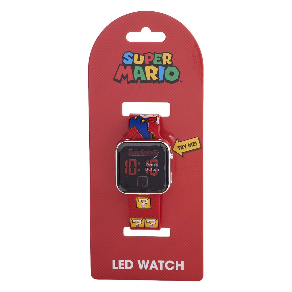 Kids Super Mario Touch LED Watch - GSM4107