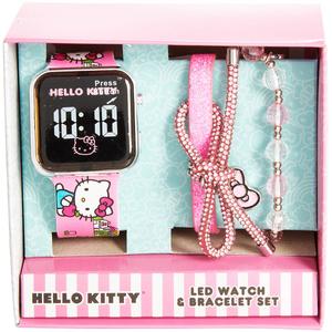 Kids Hello Kitty(R) LED Watch & 2pc. Charm Bracelet Set - HK40072