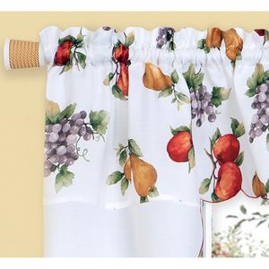 Achim Ambrosia Embellished Kitchen Curtain Set alternate view