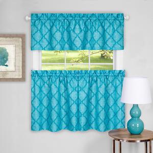 Achim Colby Kitchen Curtain Set