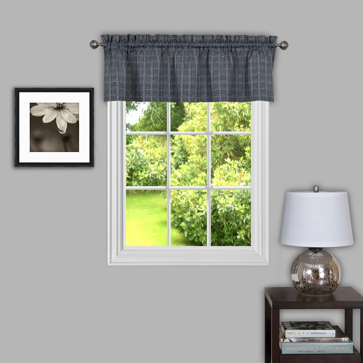 Achim Sydney Kitchen Curtain Valance - 58x14