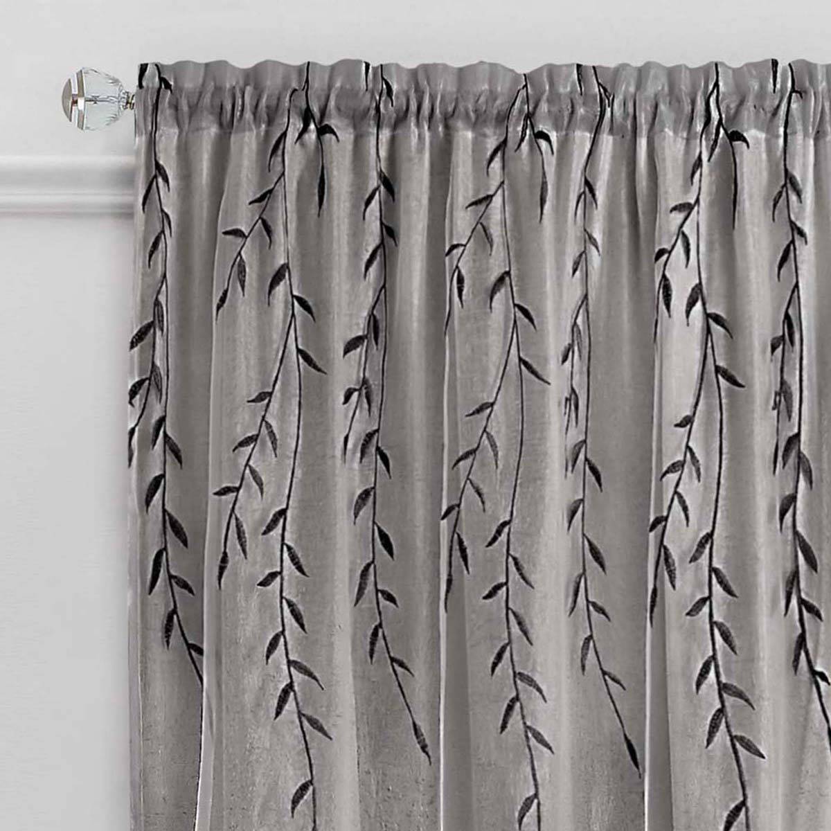 Achim Willow Rod Pocket Curtain Panel