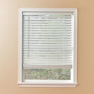 Achim Cordless GII Madera Falsa Faux Wood Blinds