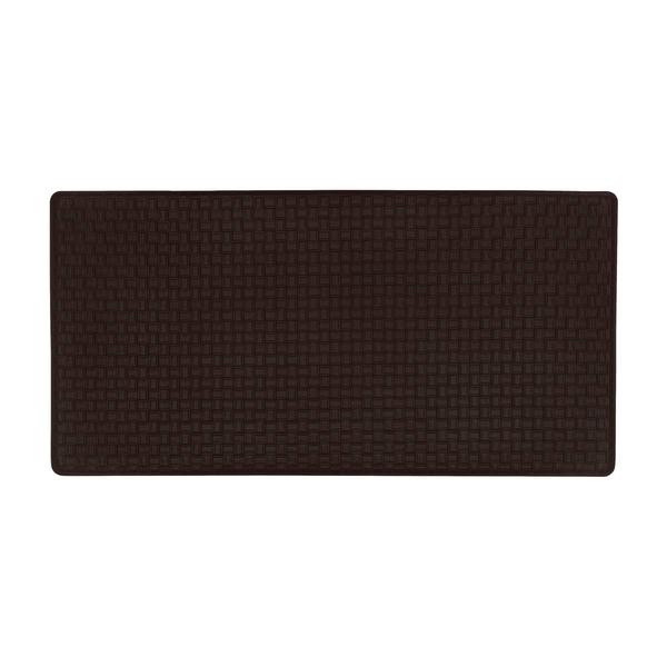 Achim Woven-Embossed Faux-Leather Anti-Fatigue Mat