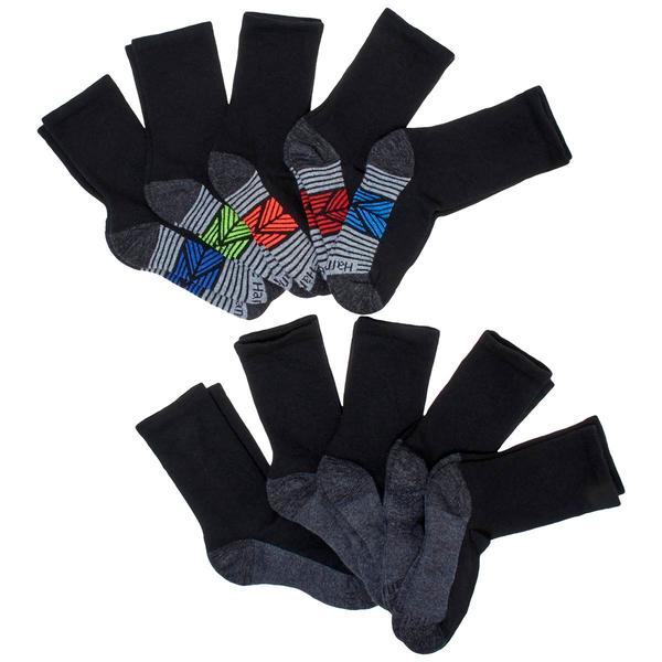 Boys (8-20) Hanes(R) Ultimate 10pk. Crew Socks