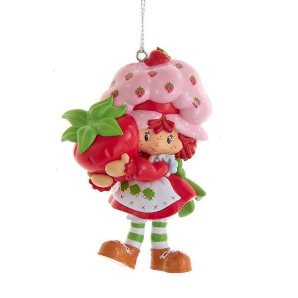 Kurt S. Adler Strawberry Shortcake(tm) Holding Strawberry Ornament