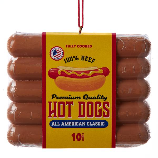 Kurt S. Adler Hot Dog Package Ornament