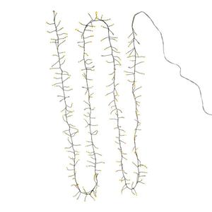 Kurt S. Adler 240-Light Twinkle Cool White LED Cluster Garland