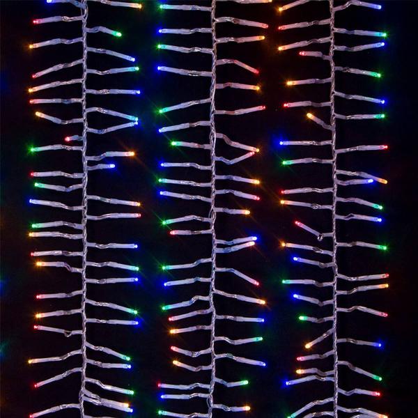Kurt S. Adler 480-Light 15.7ft. LED Connectable Cluster Garland alternate view