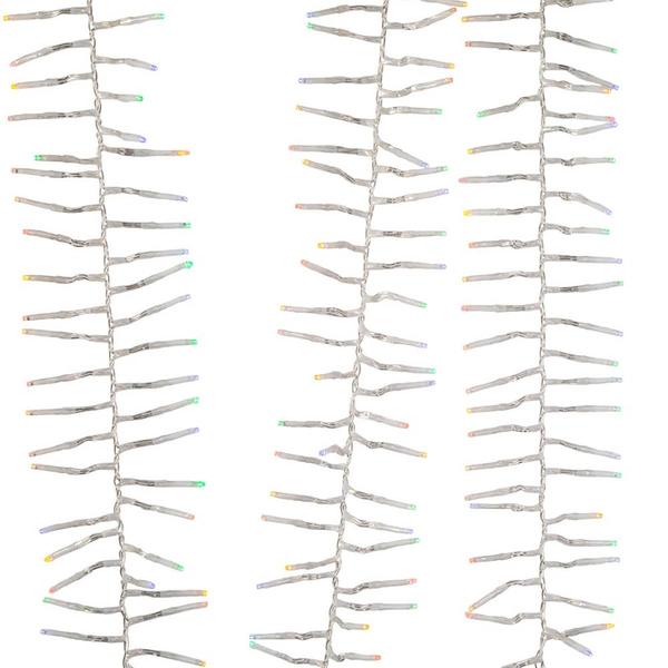 Kurt S. Adler 32.8ft. Multicolored LED Cluster Garland Lights