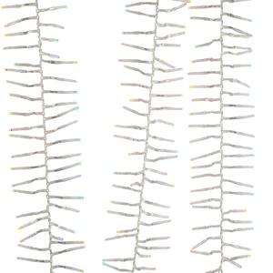 Kurt S. Adler 32.8ft. Multicolored LED Cluster Garland Lights