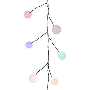 Kurt S. Adler 8-Foot Multicolored LED Bead Cluster Garland alternate view